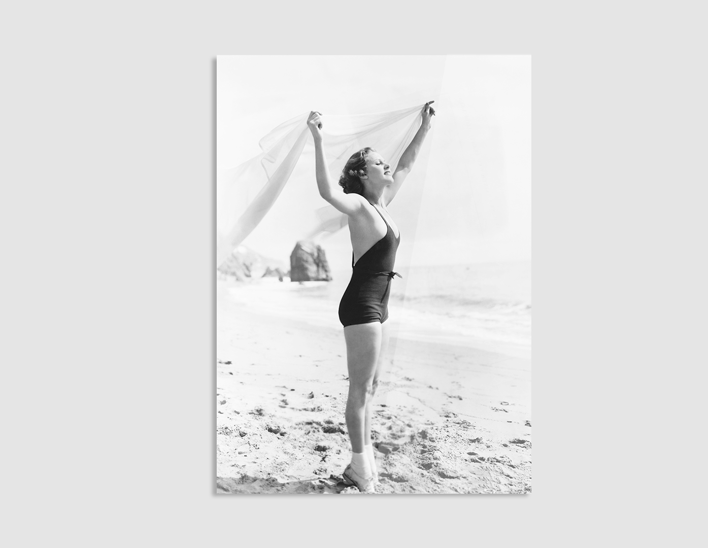 MUJER PLAYA VINTAGE