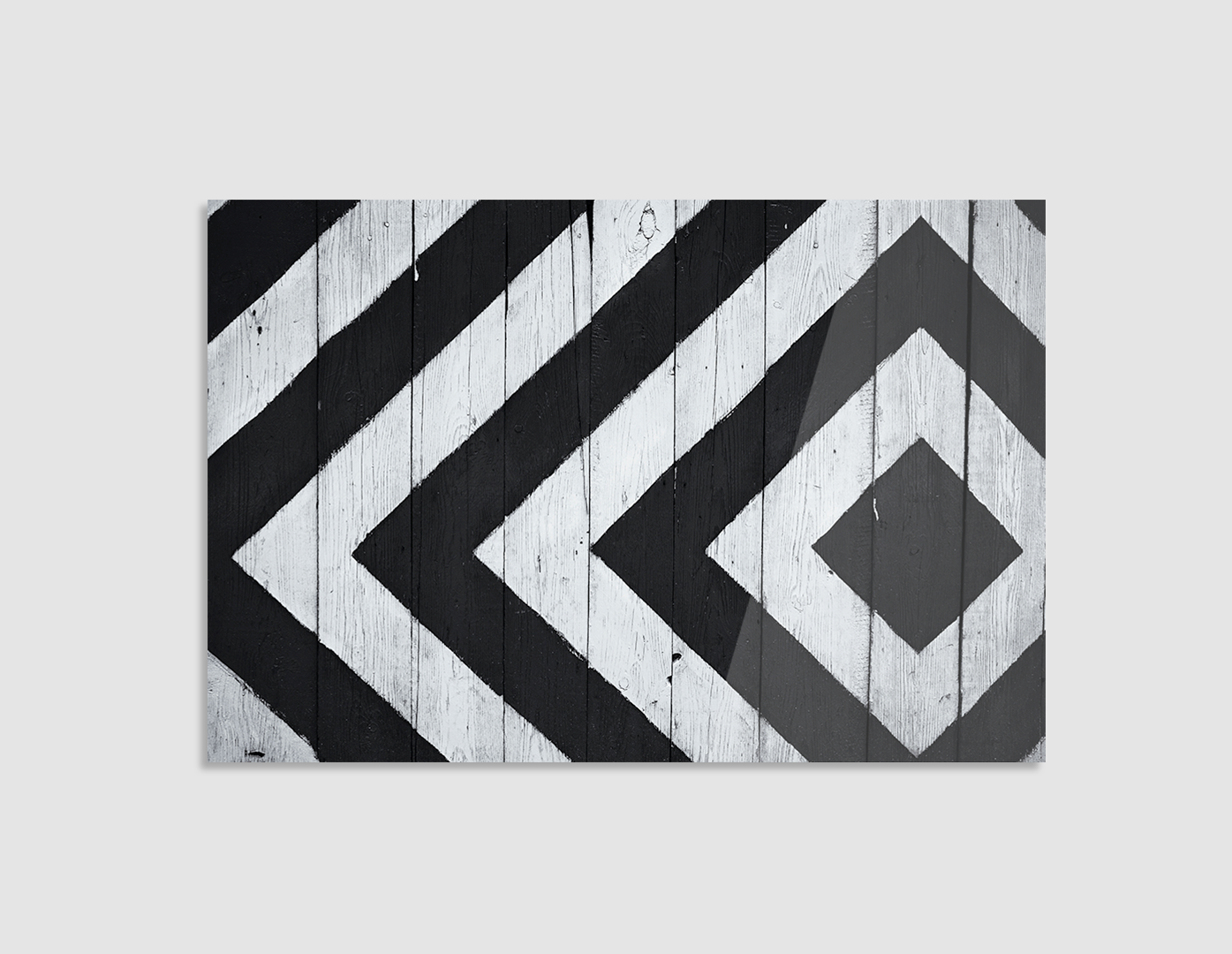 ROMBOS BLANCO Y NEGRO