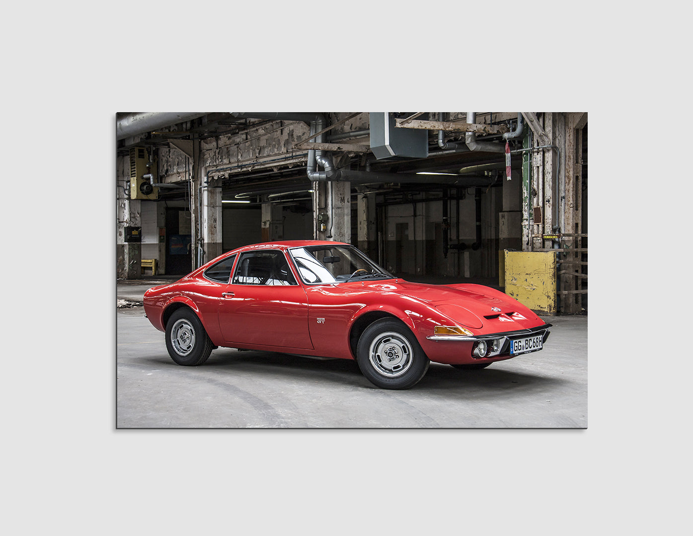 OPEL GT ROJO