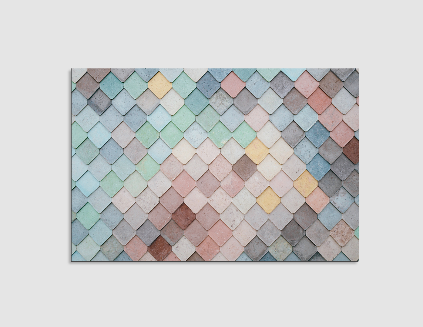 MOSAICO ESCAMAS DE COLORES
