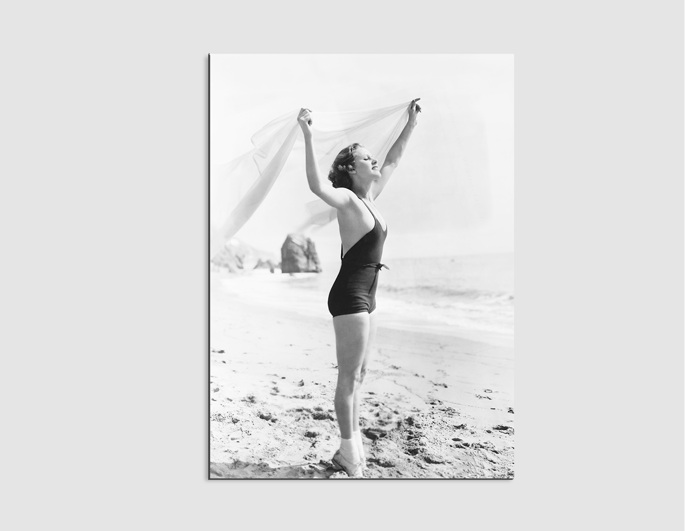MUJER PLAYA VINTAGE
