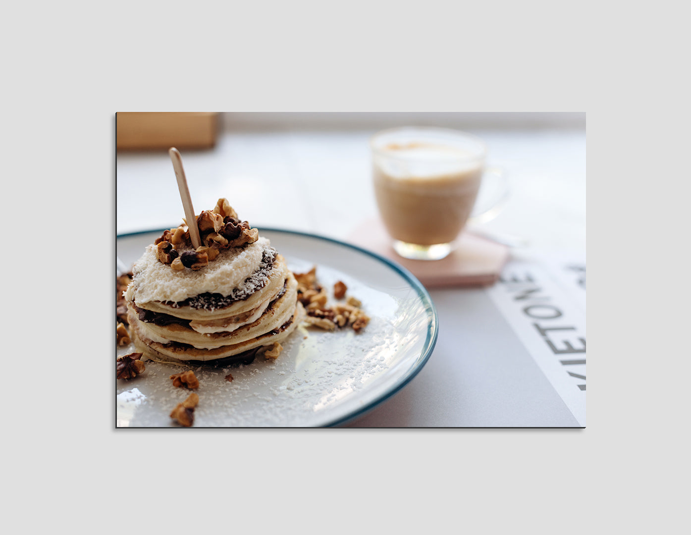 PANCAKES CON CHOCOLATE