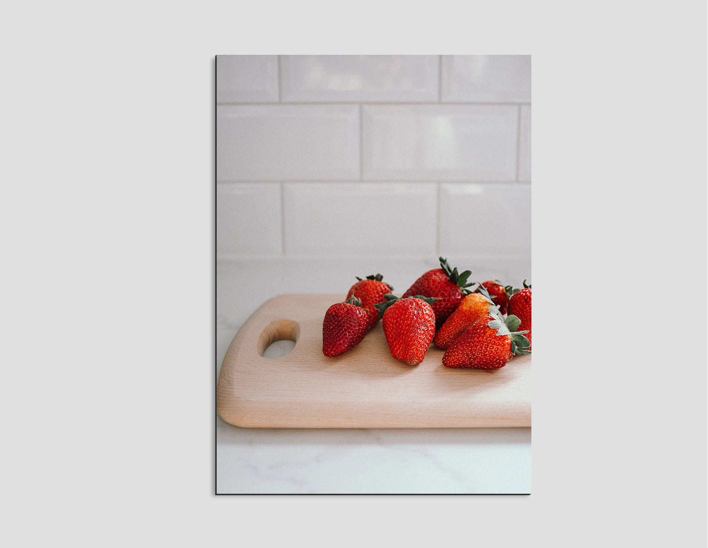 FRESAS SOBRE TABLA