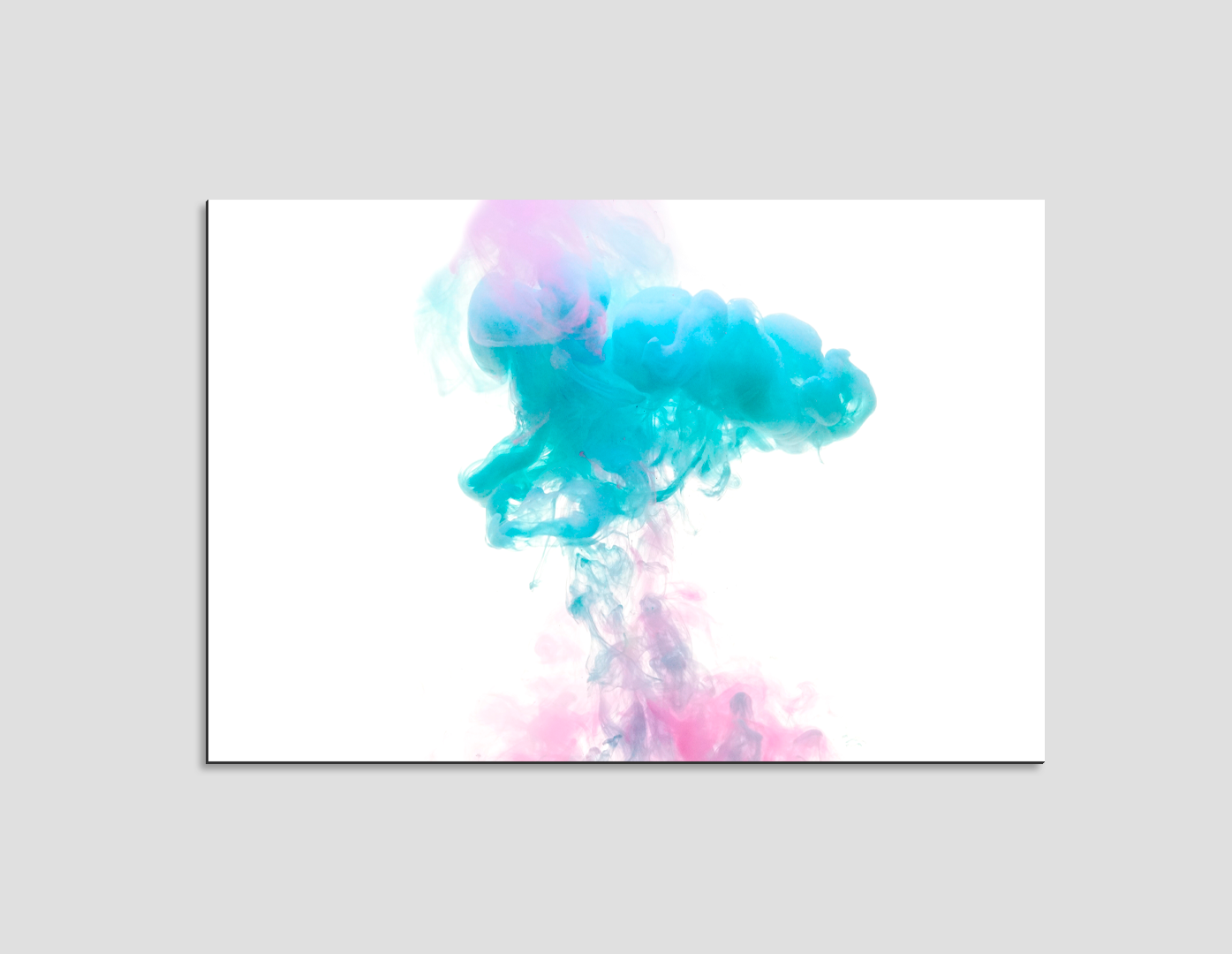 MANCHA AZUL Y ROSA