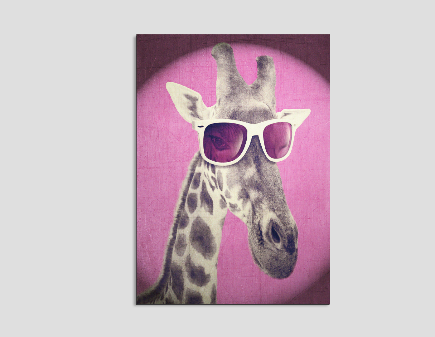 JIRAFA CON LENTES