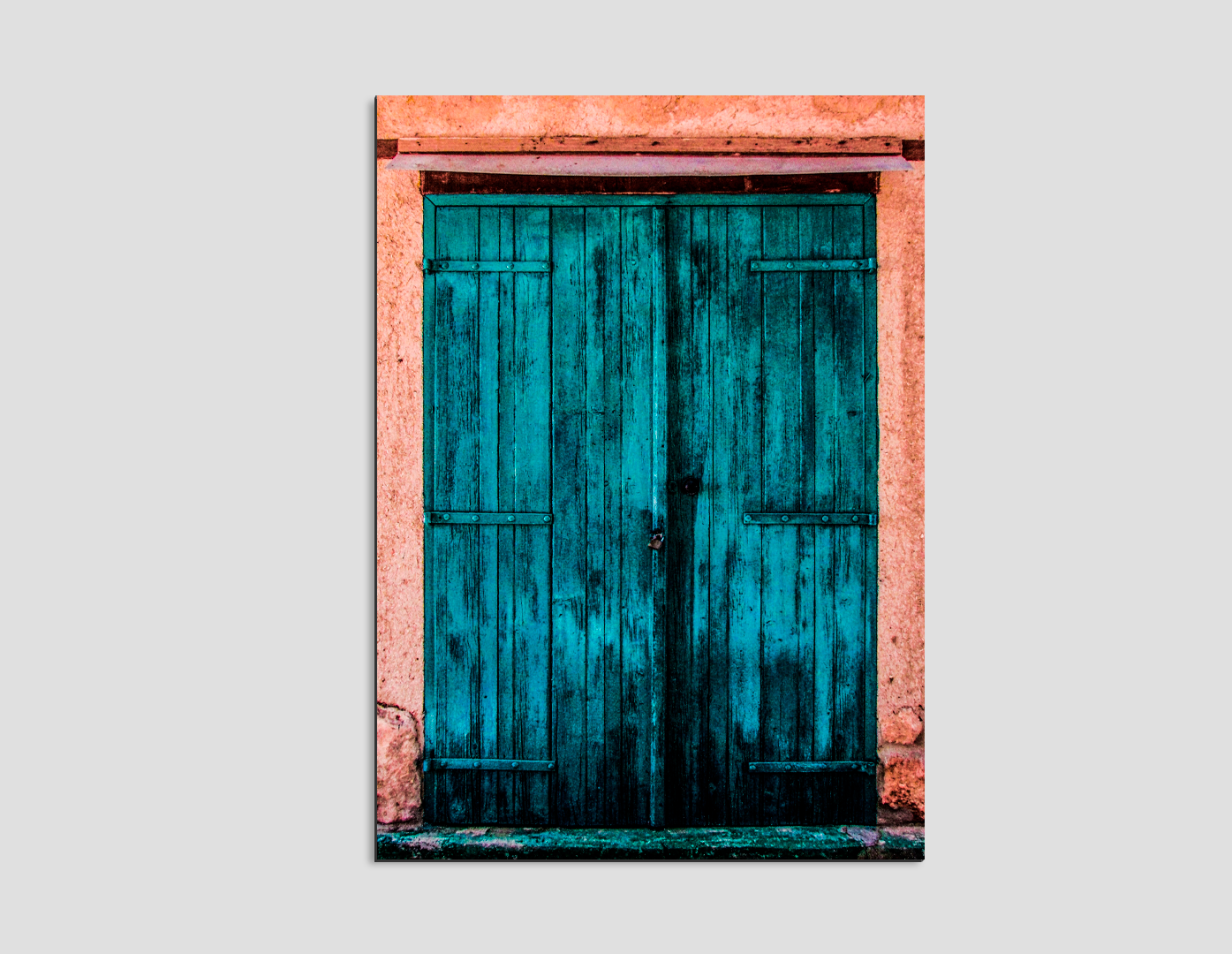 PUERTA AZUL