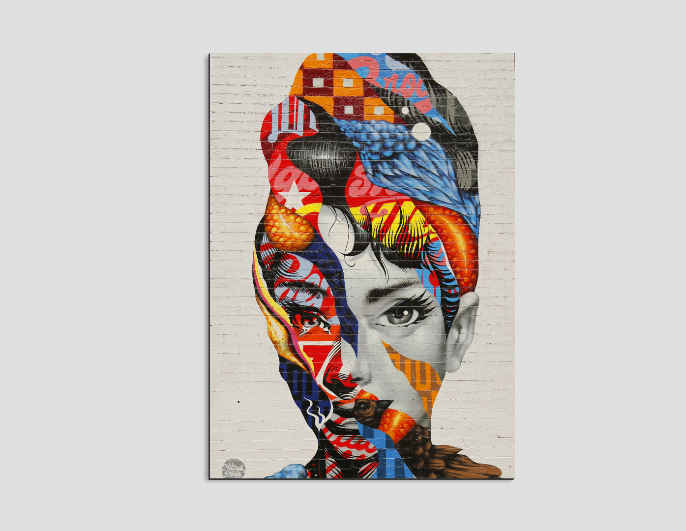 AUDREY HEPBURN BY TRISTAN EATON