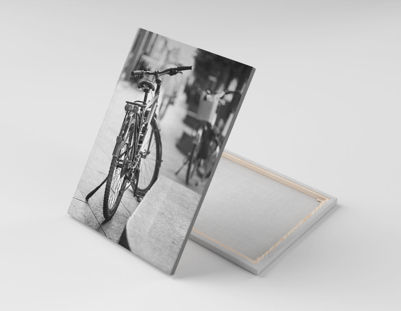 BICICLETA EN BLANCO Y NEGRO