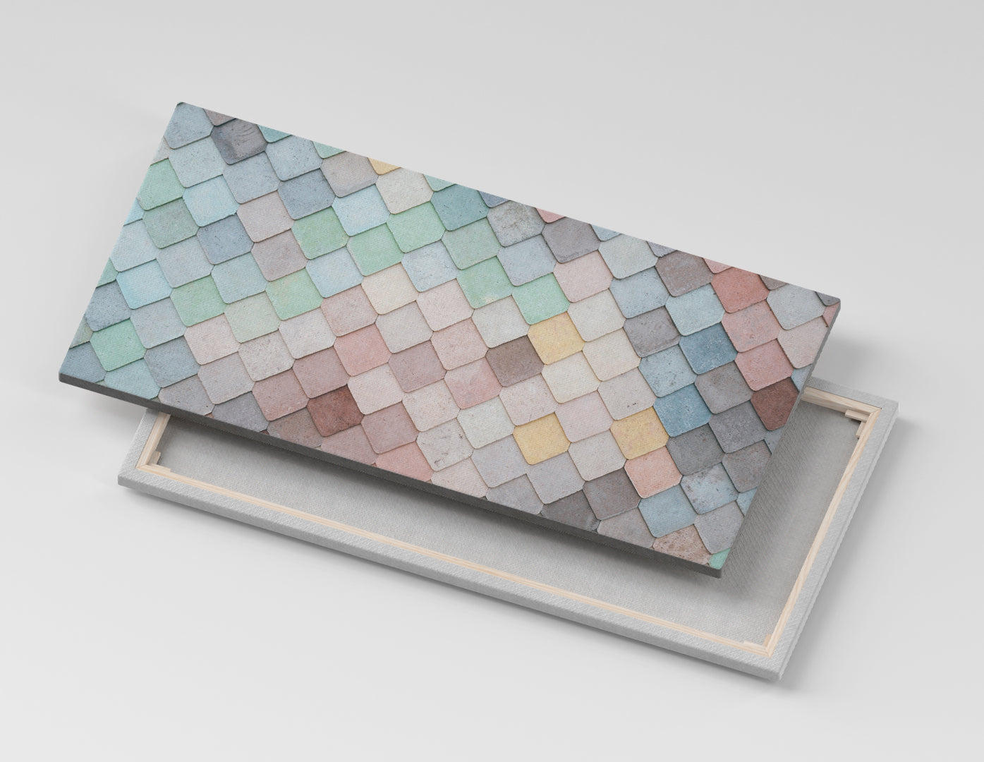 MOSAICO ESCAMAS DE COLORES