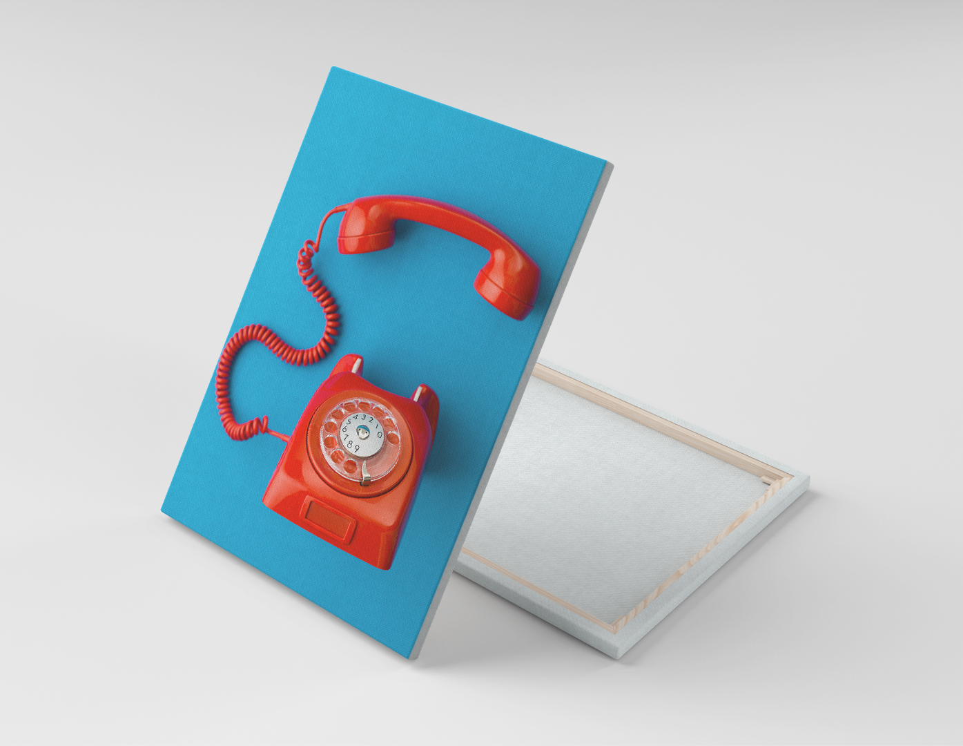TELÉFONO ROJO RETRO