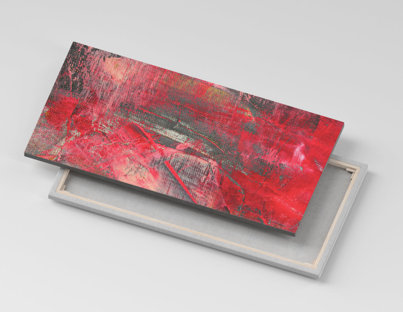 PINTURA ABSTRACTA ROJA