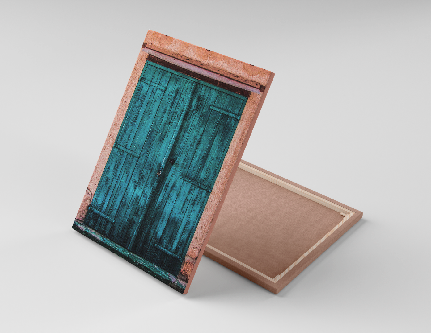 PUERTA AZUL