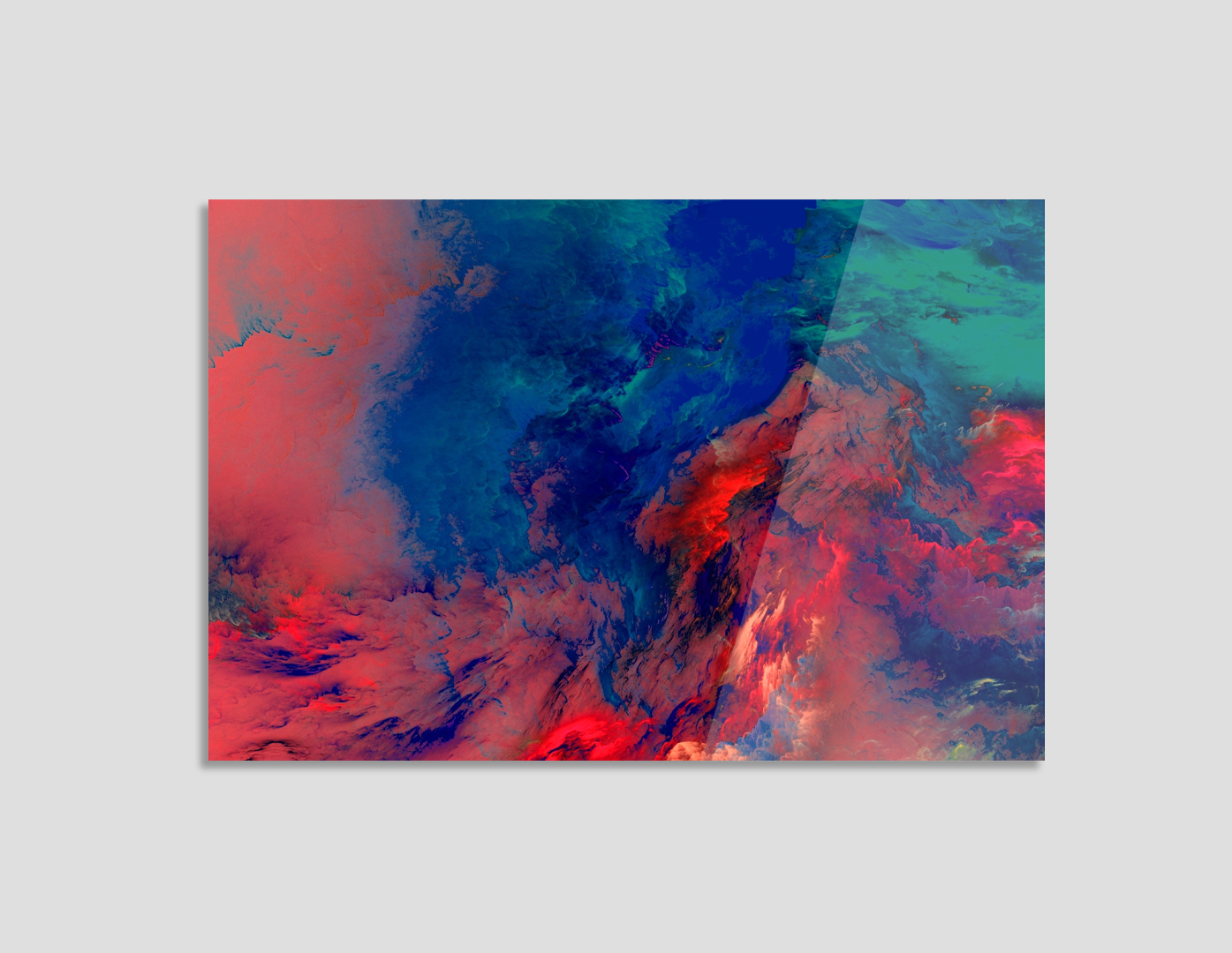 TINTAS ROJAS Y AZULES