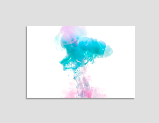 MANCHA AZUL Y ROSA