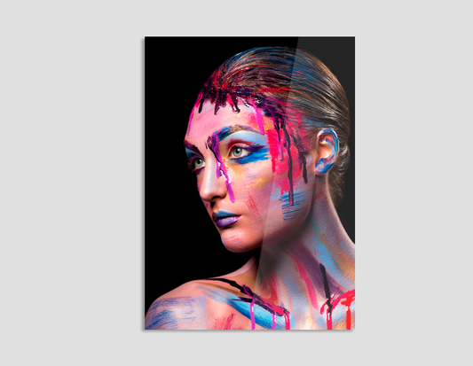 ROSTRO CON PINTURA