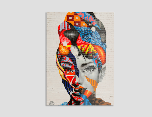 AUDREY HEPBURN BY TRISTAN EATON