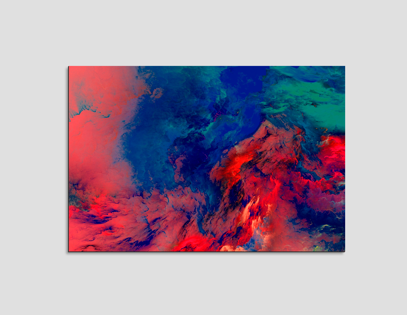 TINTAS ROJAS Y AZULES