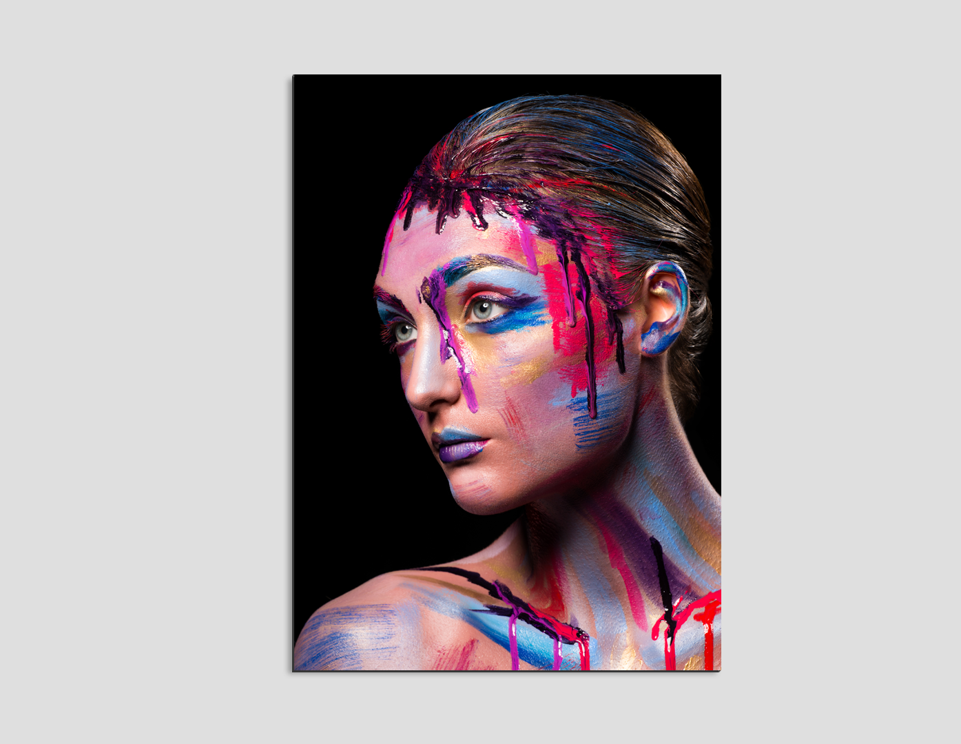 ROSTRO CON PINTURA