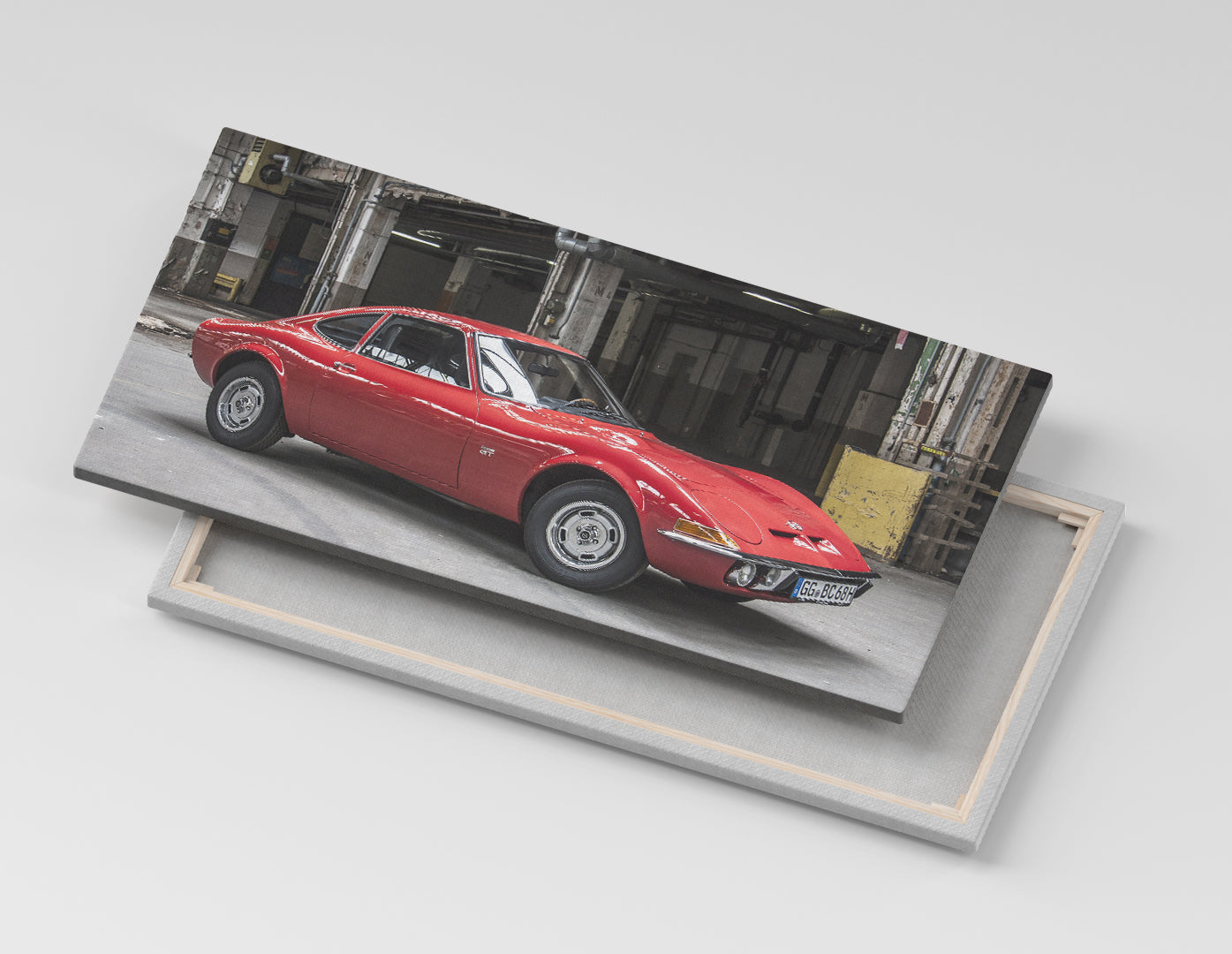 OPEL GT ROJO