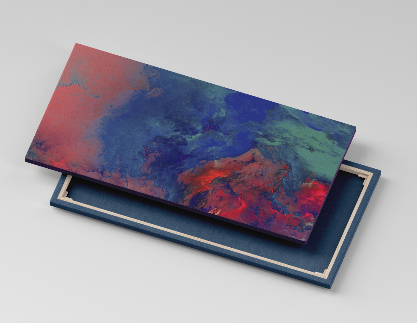 TINTAS ROJAS Y AZULES