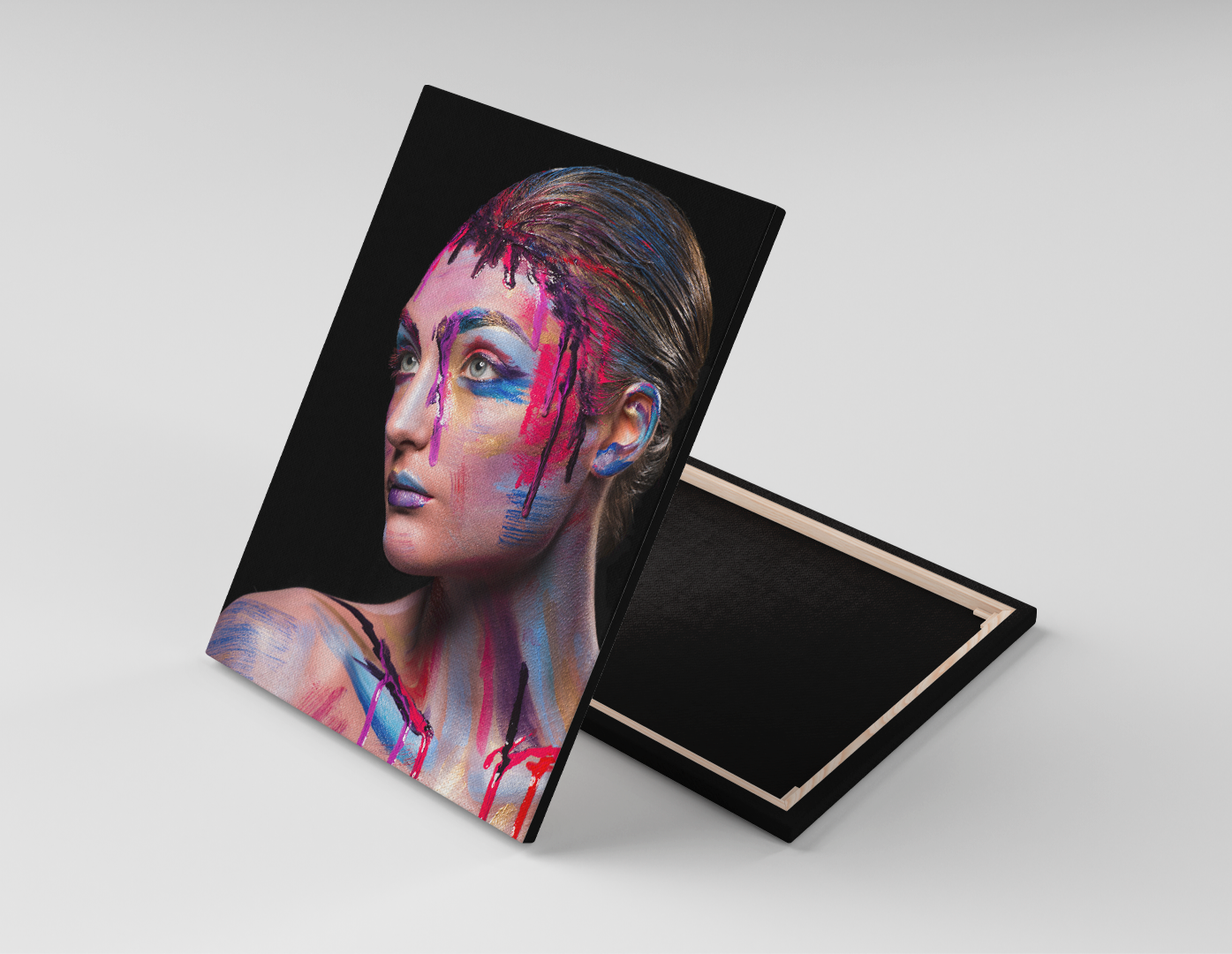 ROSTRO CON PINTURA